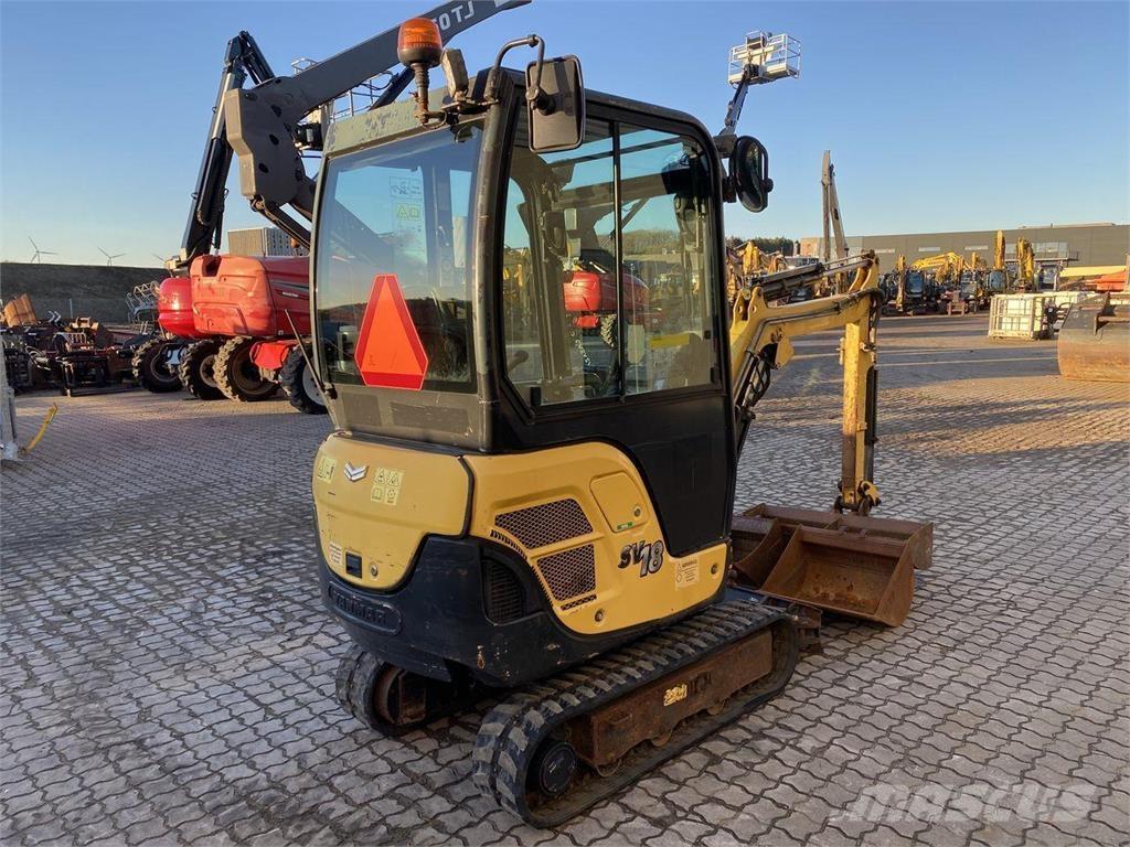 Yanmar SV18 Εκσκαφείς με τροχούς - λάστιχα
