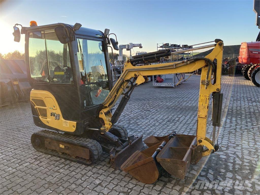 Yanmar SV18 Εκσκαφείς με τροχούς - λάστιχα