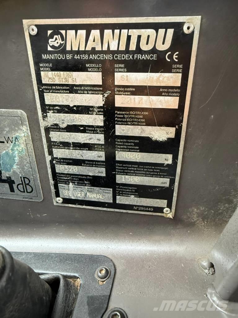 Manitou MT 1440 Τηλεσκοπικοί ανυψωτές