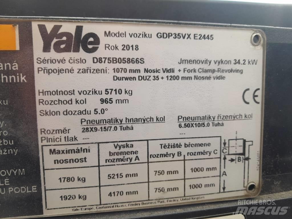 Yale GDP35VX Πετρελαιοκίνητα Κλαρκ