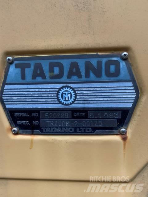 Tadano TR200M-2 Γερανοί ανώμαλου εδάφους