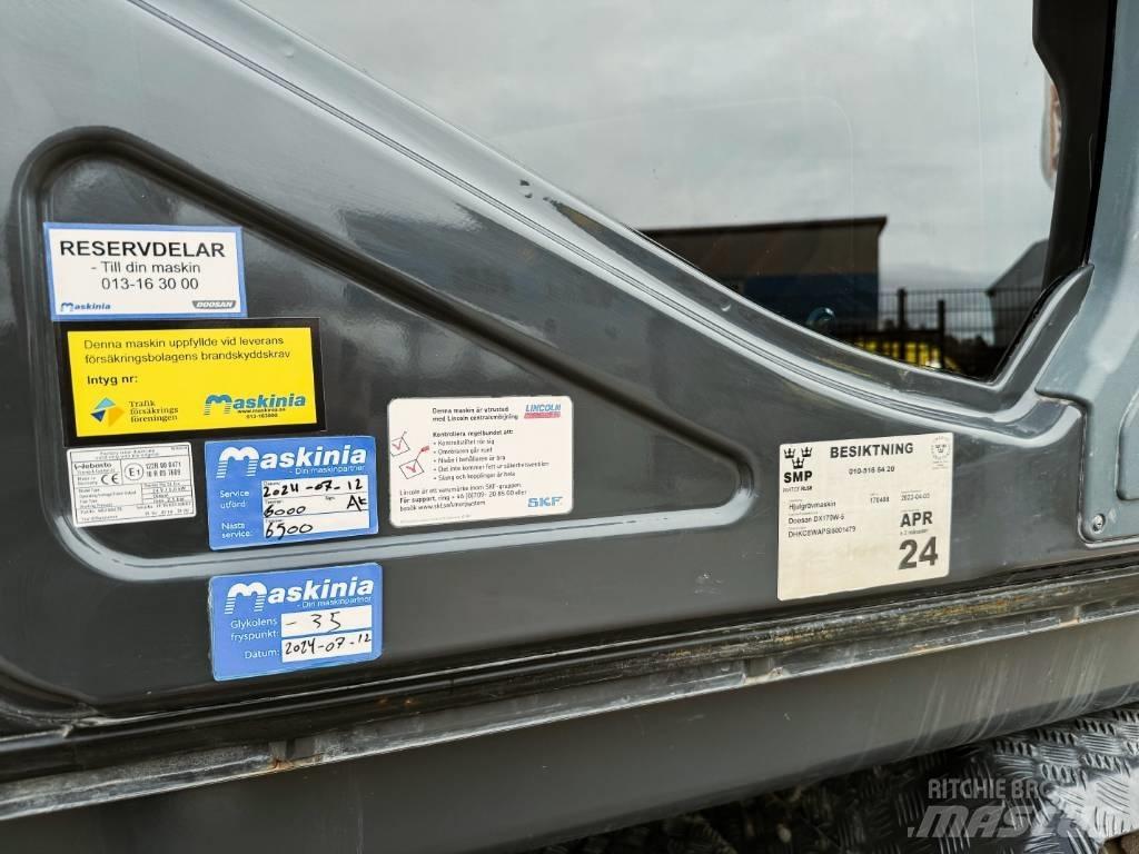 Doosan DX170W-5 Εκσκαφείς με τροχούς - λάστιχα