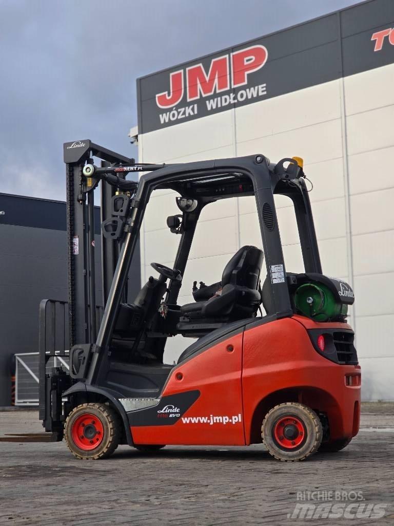Linde H 16 T - 01 Περονοφόρα ανυψωτικά κλαρκ με φυσικό αέριο LPG