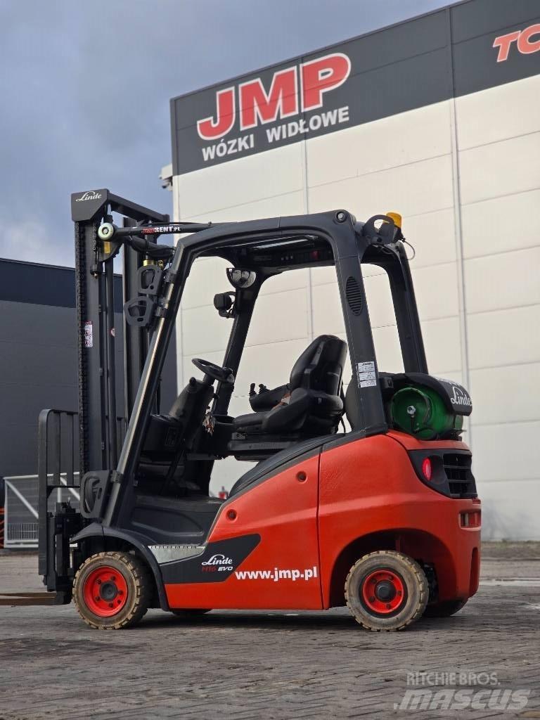 Linde H 16 T - 01 Περονοφόρα ανυψωτικά κλαρκ με φυσικό αέριο LPG