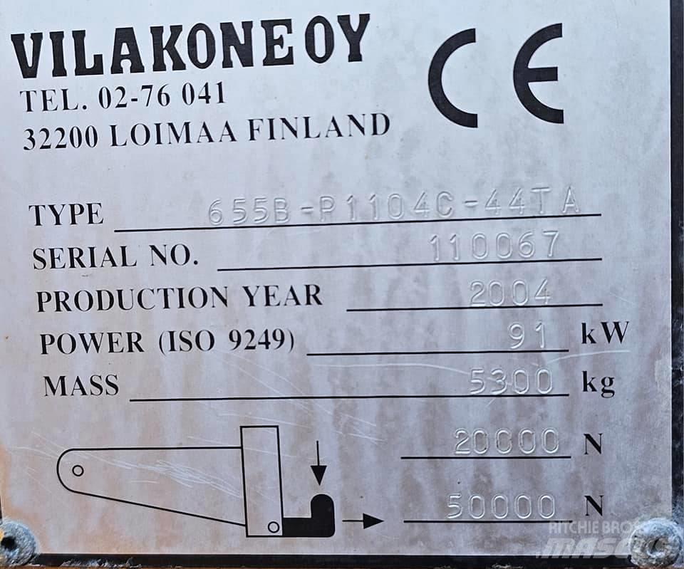 Wille 655b Εκσκαφείς με τροχούς - λάστιχα