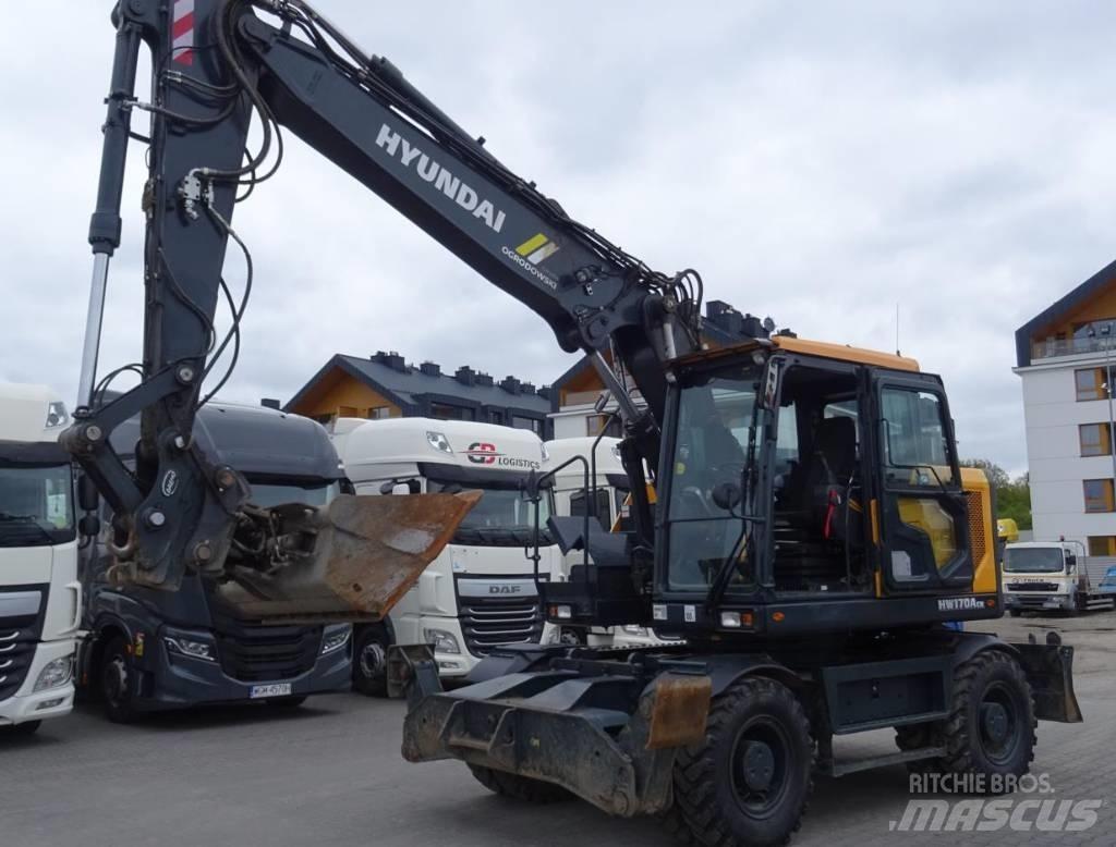 Hyundai HW 170 ACR Εκσκαφείς με τροχούς - λάστιχα
