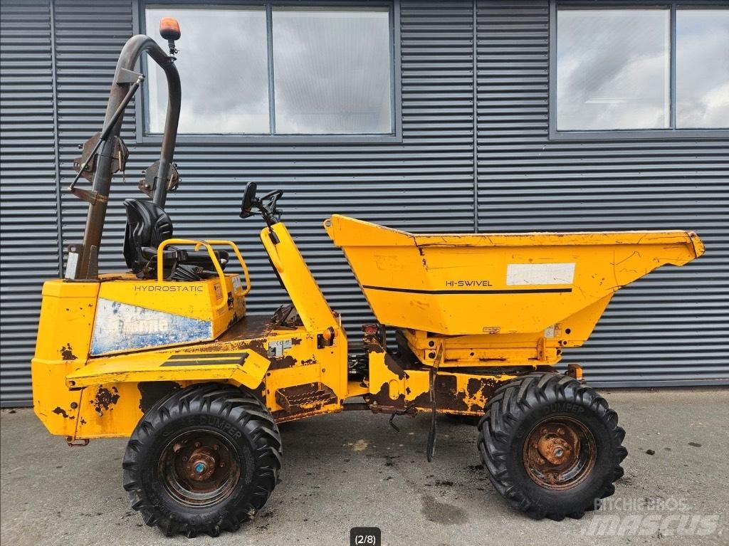 Thwaites 3 tonne Dumpers εργοταξίου