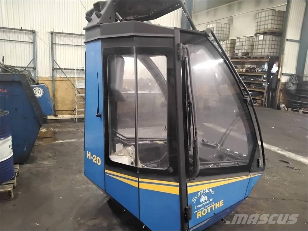 Rottne H20 Καμπίνες και εσωτερικό