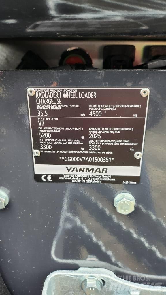 Yanmar Radlader V7HW Φορτωτές με λάστιχα (Τροχοφόροι)