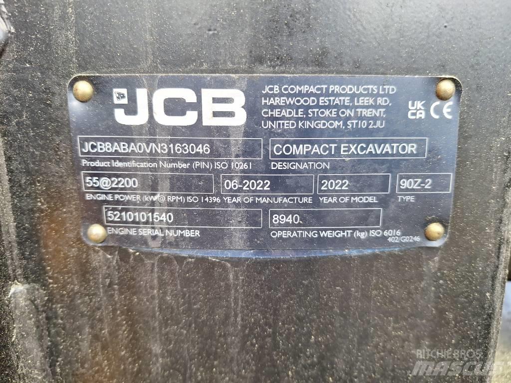 JCB 90 Z-2 Μίνι εκσκαφείς 7t - 12t