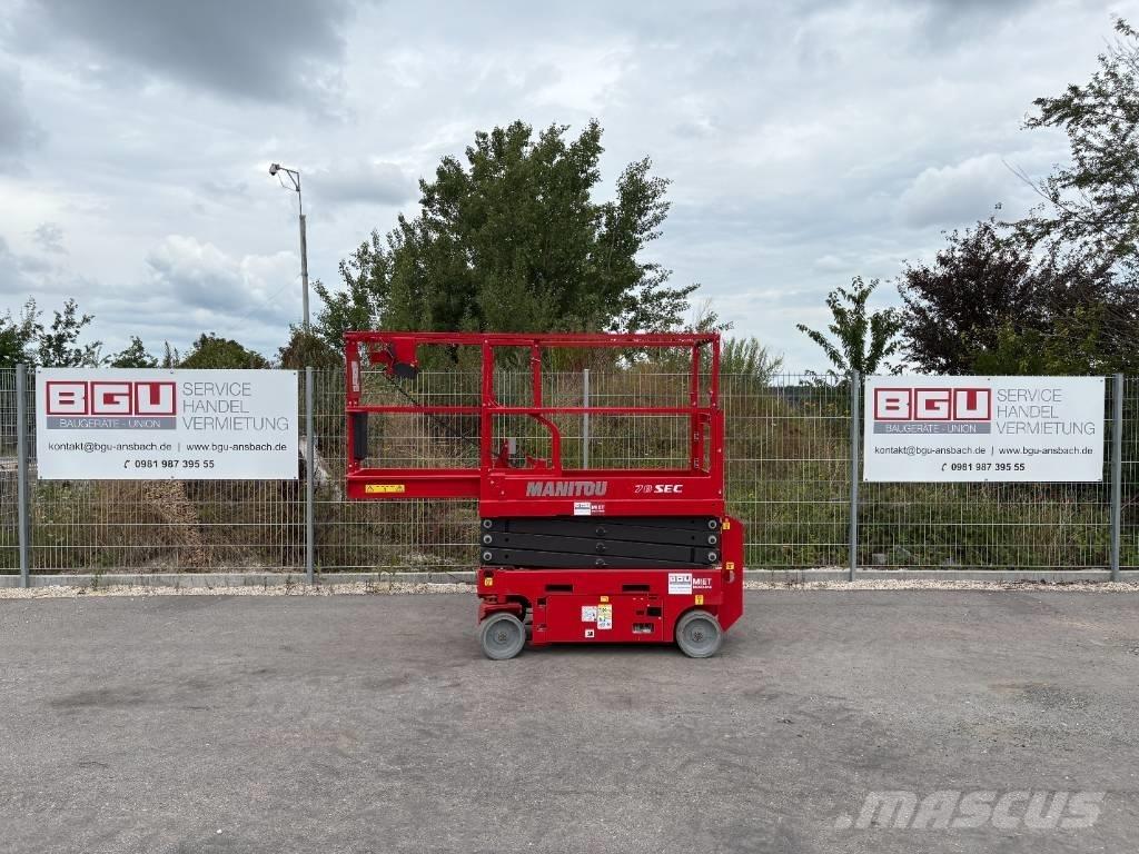 Manitou 78 SEC Ανυψωτήρες ψαλιδωτής άρθρωσης