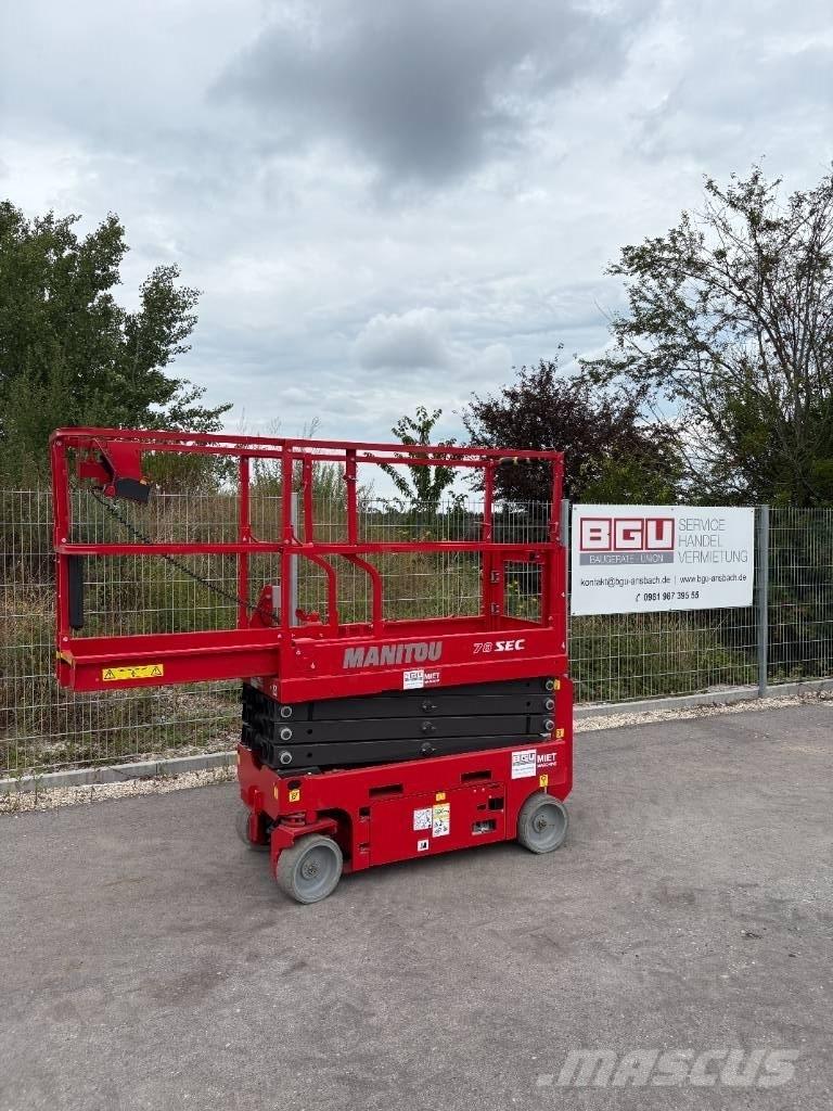 Manitou 78 SEC Ανυψωτήρες ψαλιδωτής άρθρωσης