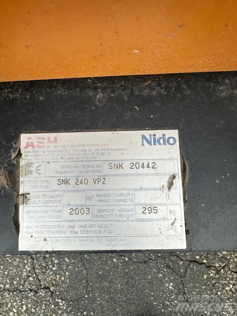 Nido SNK 240 VPZ Εκχιονιστήρες και χιονοδιώχτες