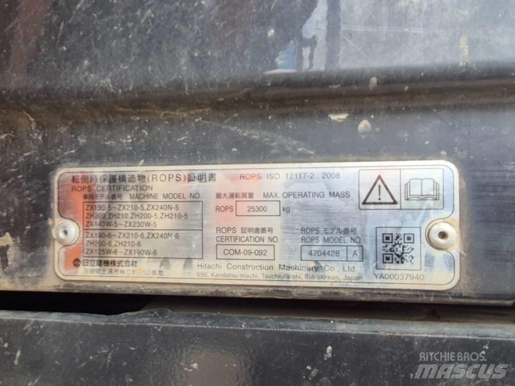 Hitachi ZX 170 W-6 Εκσκαφείς με τροχούς - λάστιχα