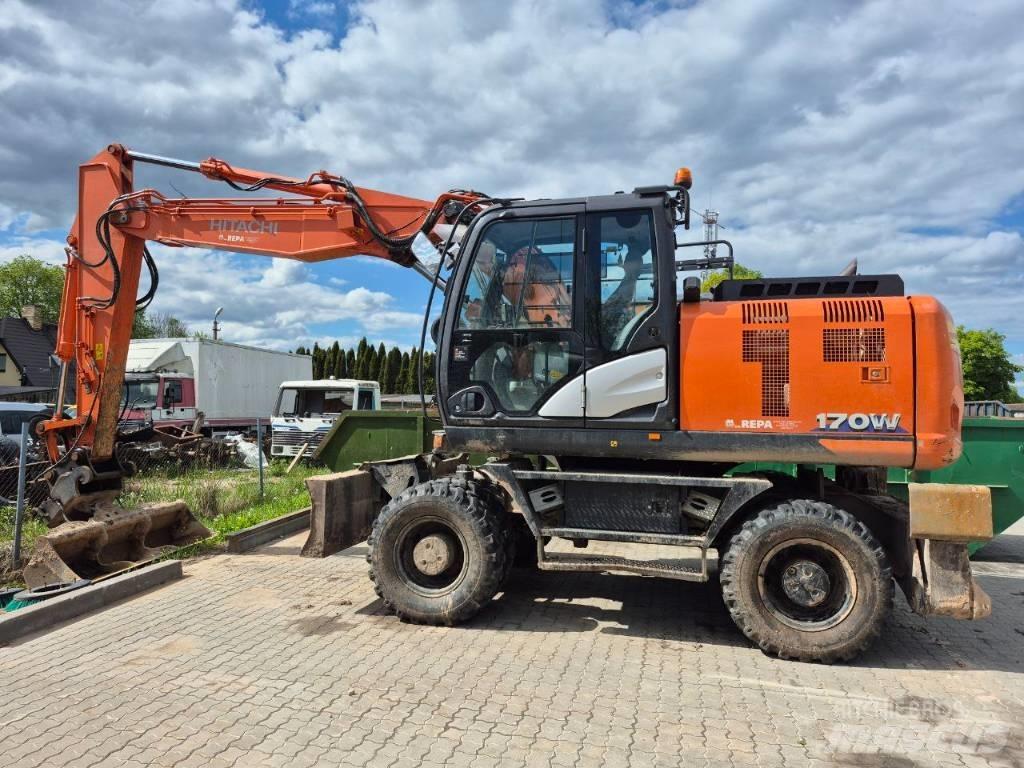Hitachi ZX 170 W-6 Εκσκαφείς με τροχούς - λάστιχα