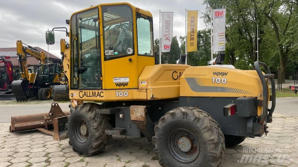 Gallmac WMW 100 Εκσκαφείς με τροχούς - λάστιχα