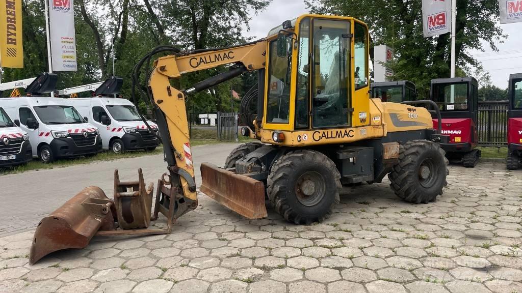 Gallmac WMW 100 Εκσκαφείς με τροχούς - λάστιχα