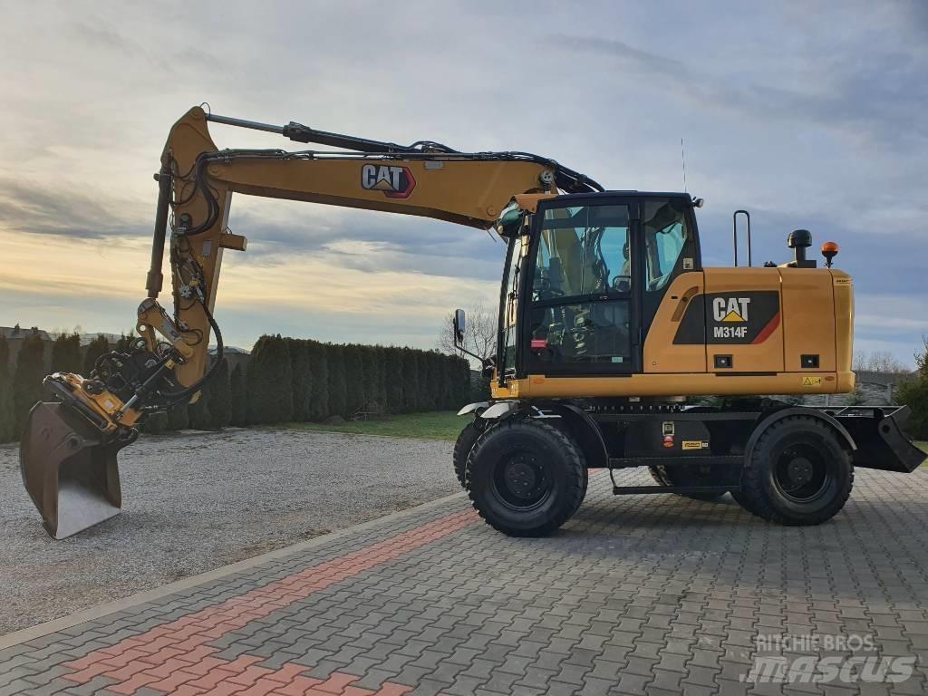 CAT M 314 F Εκσκαφείς με τροχούς - λάστιχα