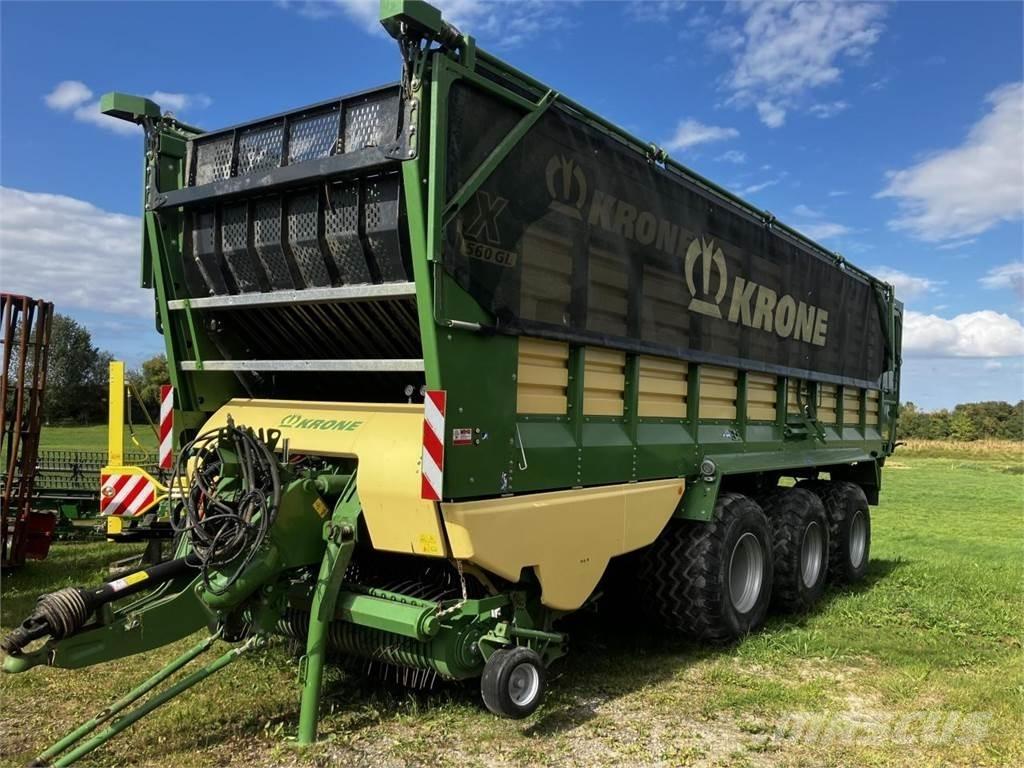 Krone ZX 560 GL Ρυμούλκα με διάταξη αυτοφόρτωσης