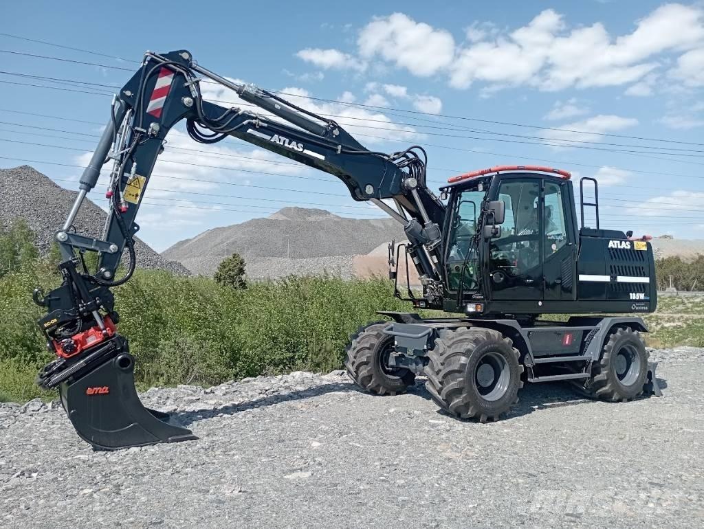 Atlas 185w Εκσκαφείς με τροχούς - λάστιχα