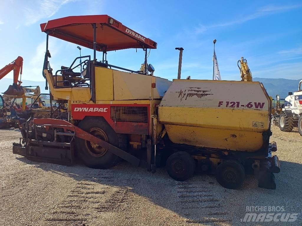 Dynapac F 121-6W Επίστρωση ασφάλτου