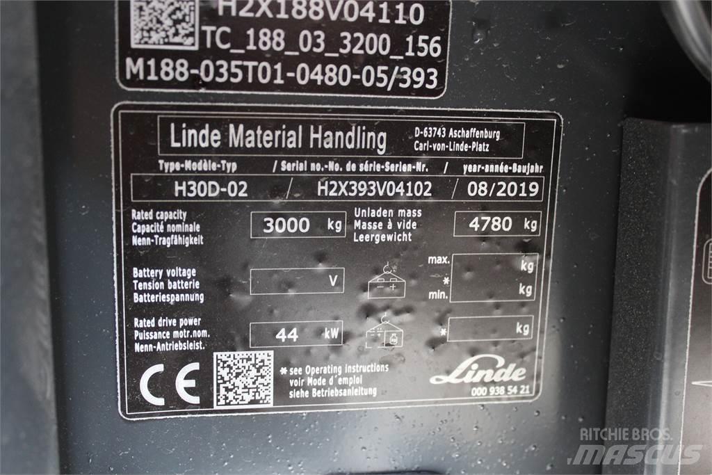 Linde H30D Πετρελαιοκίνητα Κλαρκ