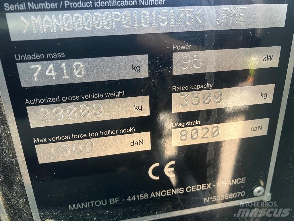 Manitou 635-130 PS+ Συστήματα τηλεχειρισμού για τη γεωργία