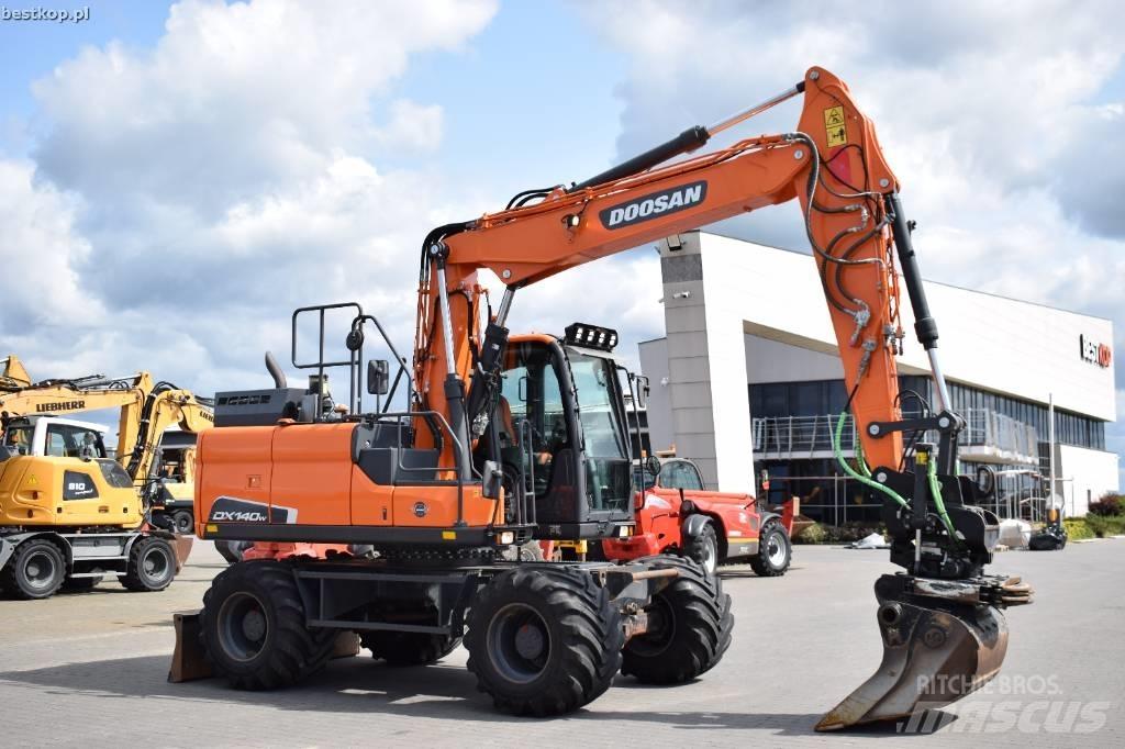 Doosan DX 140 W-5 Εκσκαφείς με τροχούς - λάστιχα