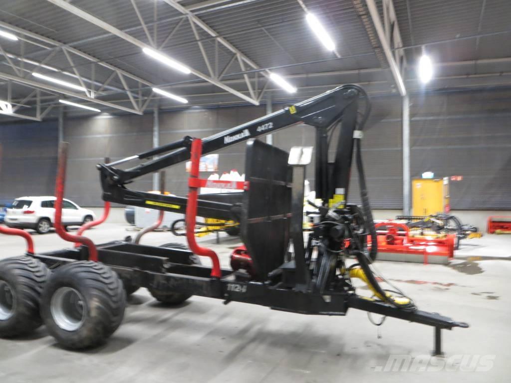 Nokka 4472 + MV1124 Ρυμούλκες δασοπονίας