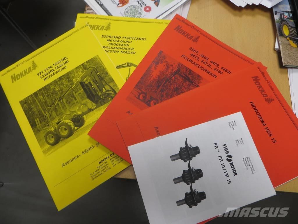 Nokka 4472 + MV1124 Ρυμούλκες δασοπονίας