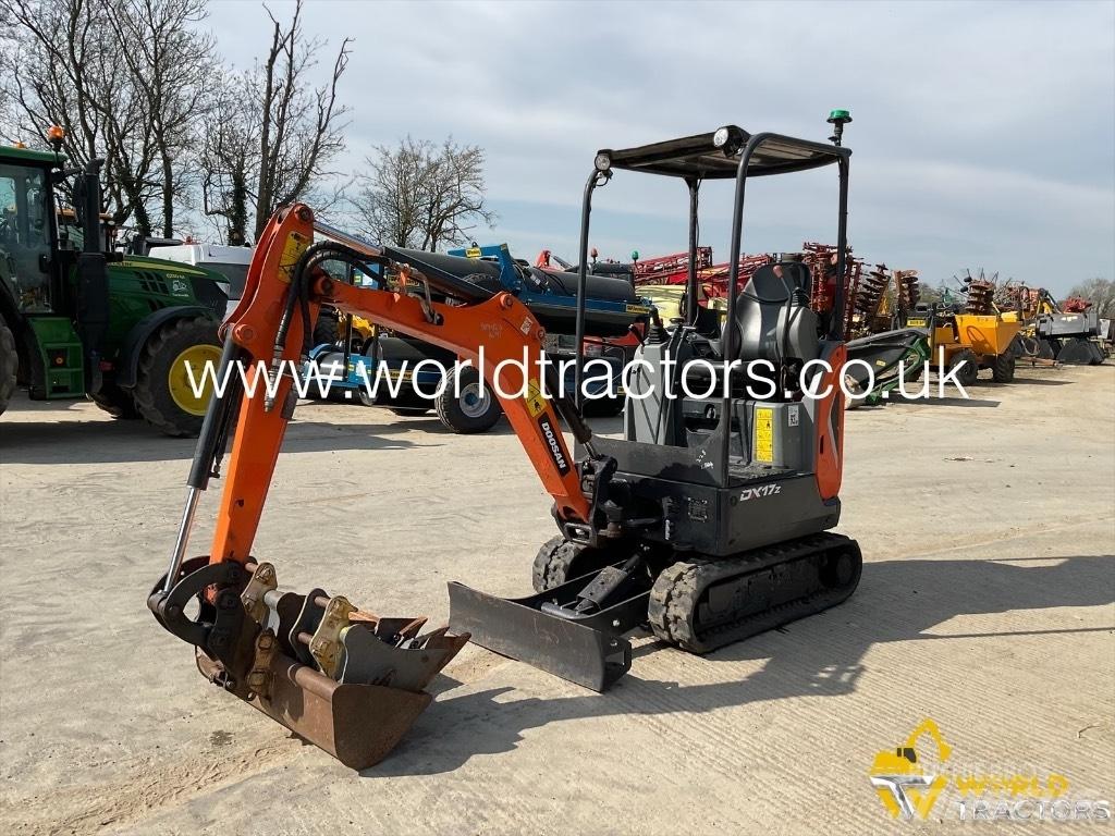 Doosan DX 17 Εκσκαφάκι (διαβολάκι) < 7t