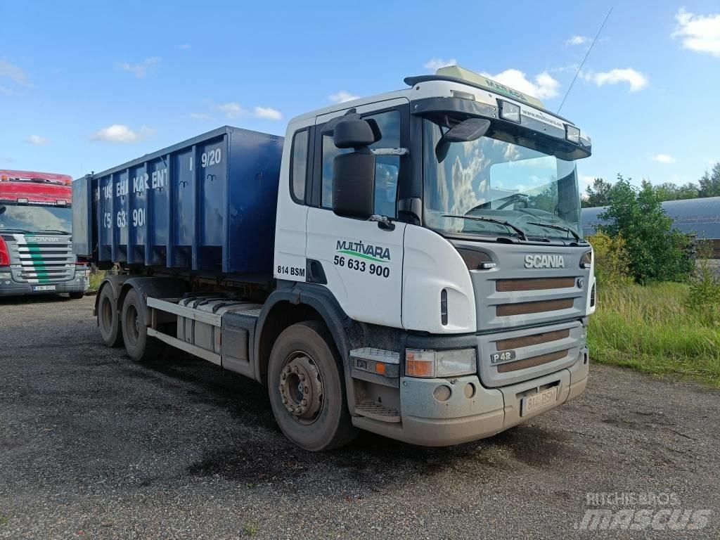 Scania P 420 Φορτηγά ανατροπή με γάντζο