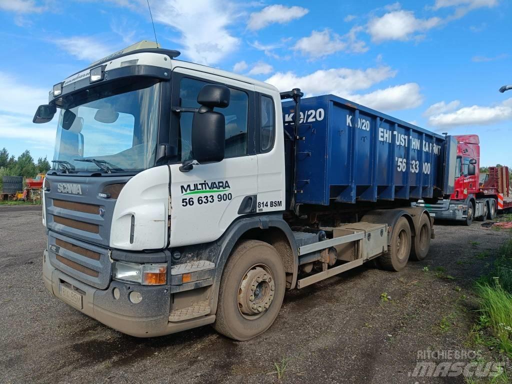 Scania P 420 Φορτηγά ανατροπή με γάντζο