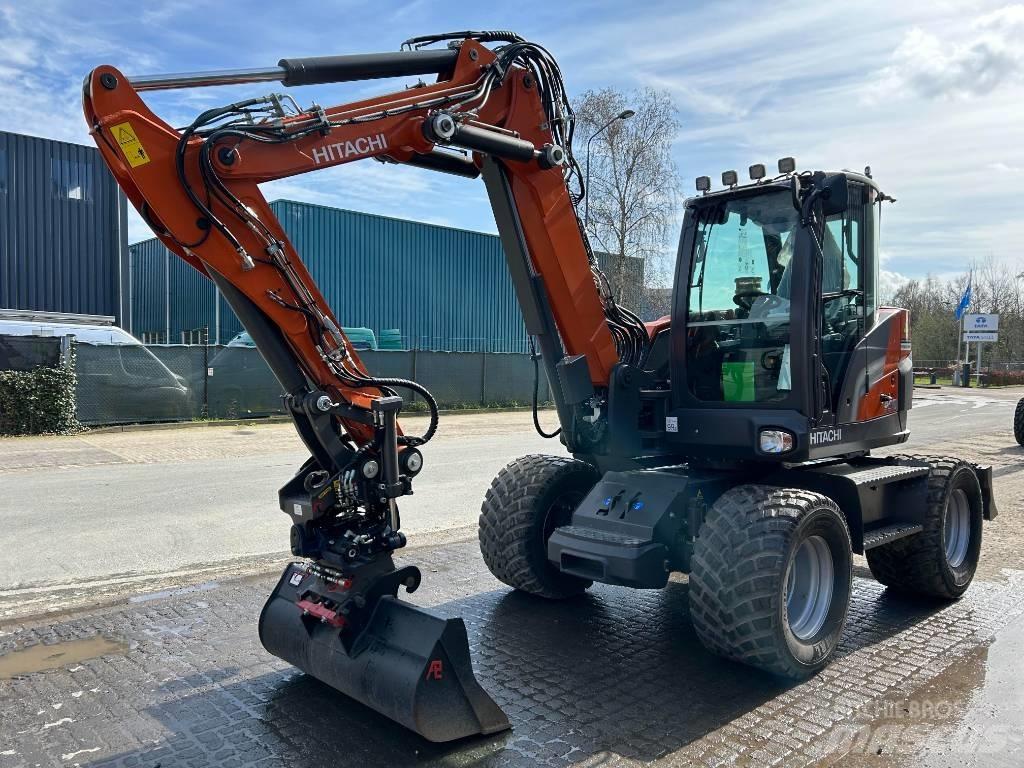 Hitachi ZX95W Εκσκαφείς με τροχούς - λάστιχα