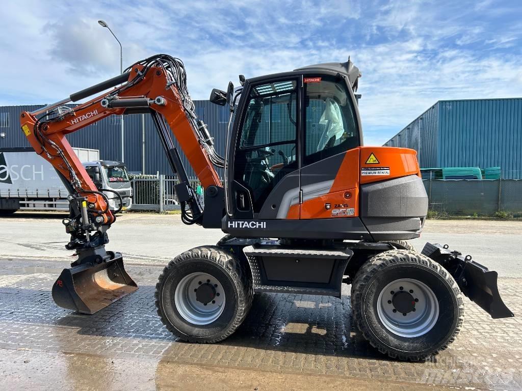 Hitachi ZX95W Εκσκαφείς με τροχούς - λάστιχα