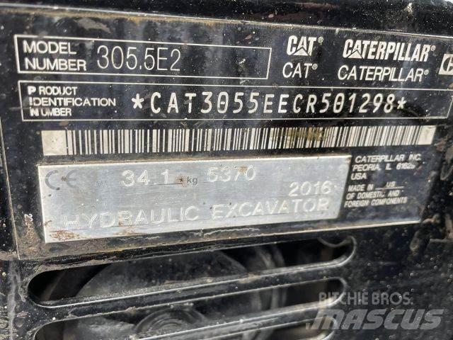 CAT 305,5 E2 Εκσκαφάκι (διαβολάκι) < 7t