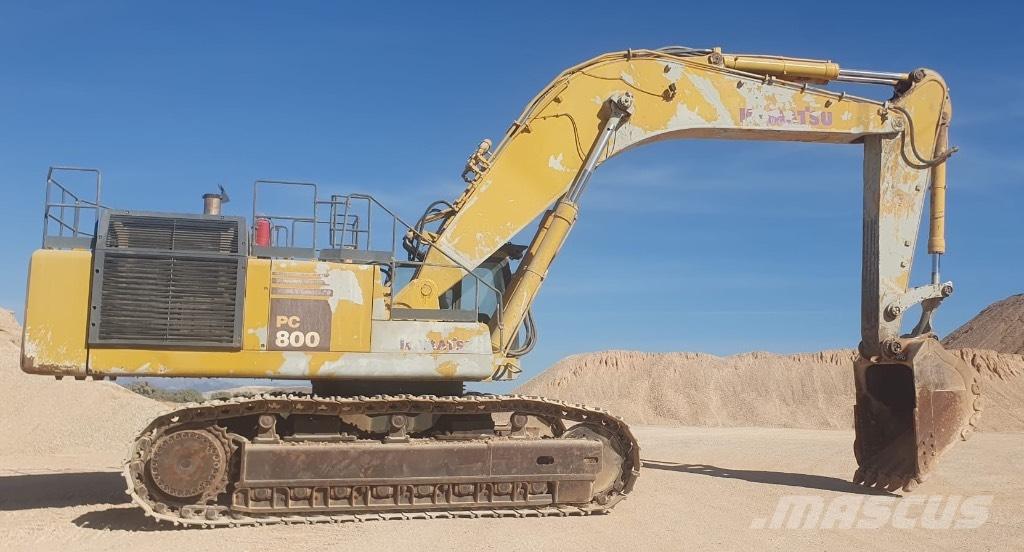 Komatsu PC 800-6 Εκσκαφείς με ερπύστριες