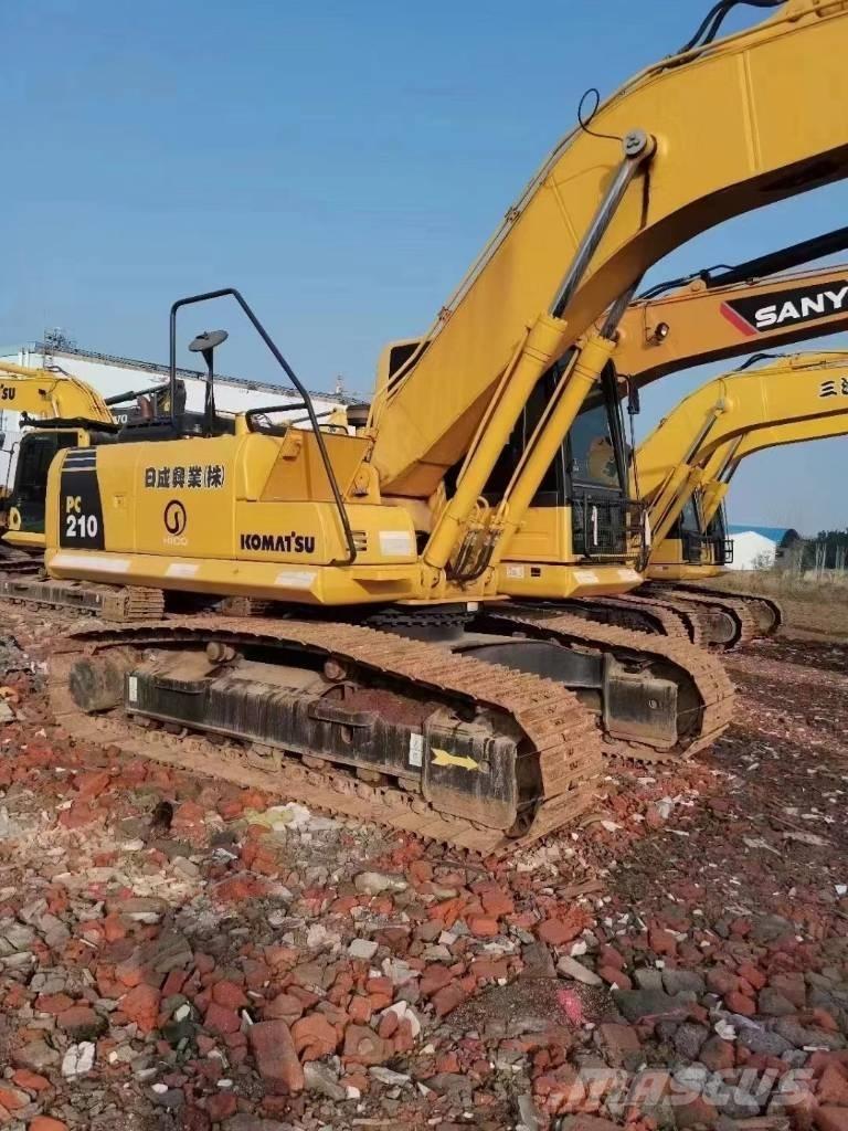 Komatsu pc 210 Εκσκαφείς με ερπύστριες