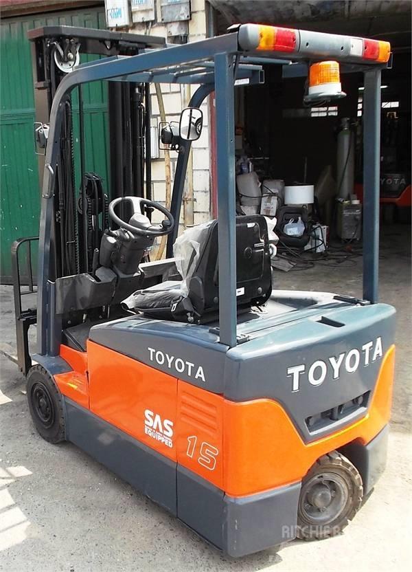 Toyota 7 FBEF 15 Ηλεκτρικά περονοφόρα ανυψωτικά κλαρκ