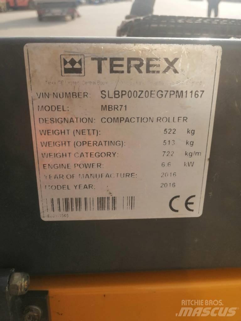 Terex MBR71 Οδοστρωτήρες μονού κυλίνδρου