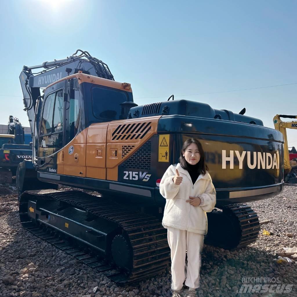 Hyundai 215 Εκσκαφείς με ερπύστριες