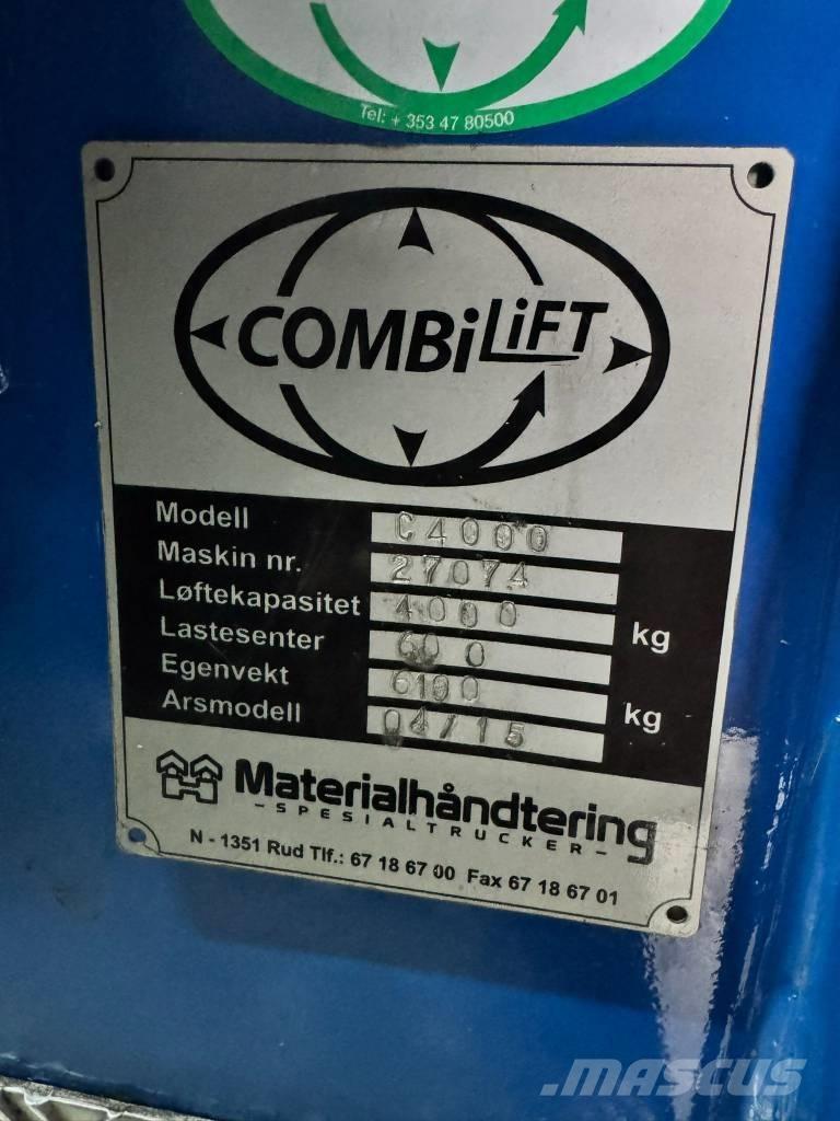 Combilift C4000 Γερανοί πλευρικής φόρτωσης εμπορευματοκιβωτίων