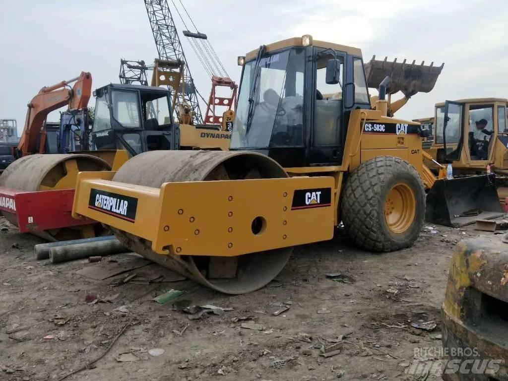 CAT CS-583C Οδοστρωτήρες μονού κυλίνδρου