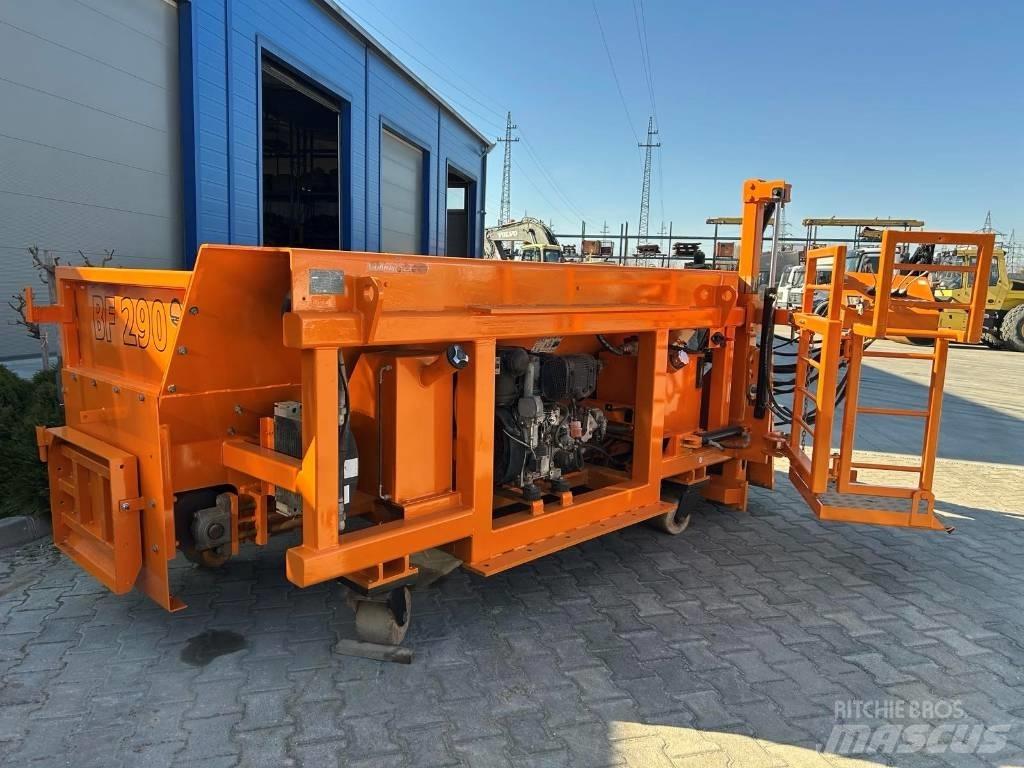 Strassmayr BF 290 Επίστρωση ασφάλτου