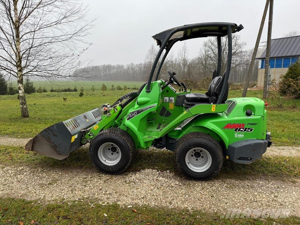 Avant 635 Φορτωτές με λάστιχα (Τροχοφόροι)