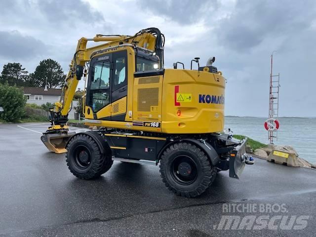 Komatsu PW168-11 Εκσκαφείς με τροχούς - λάστιχα