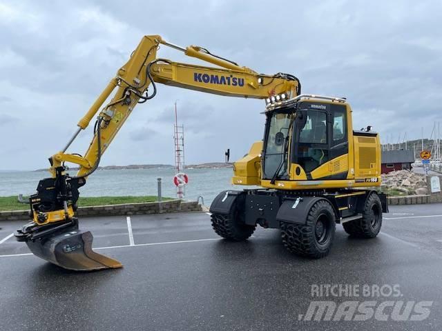 Komatsu PW168-11 Εκσκαφείς με τροχούς - λάστιχα