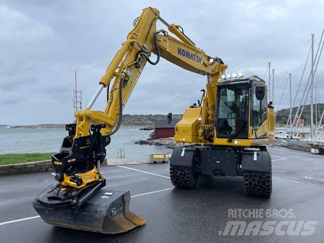 Komatsu PW168-11 Εκσκαφείς με τροχούς - λάστιχα