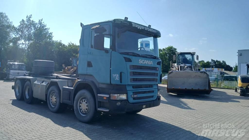 Scania R 420 Φορτηγά ανατροπή με γάντζο