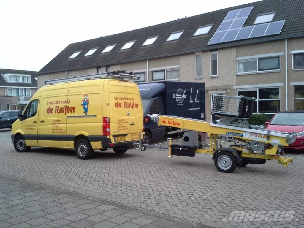 Böcker Junior 18-5 Εναέριες πλατφόρμες τοποθετημένες σε ρυμούλκα